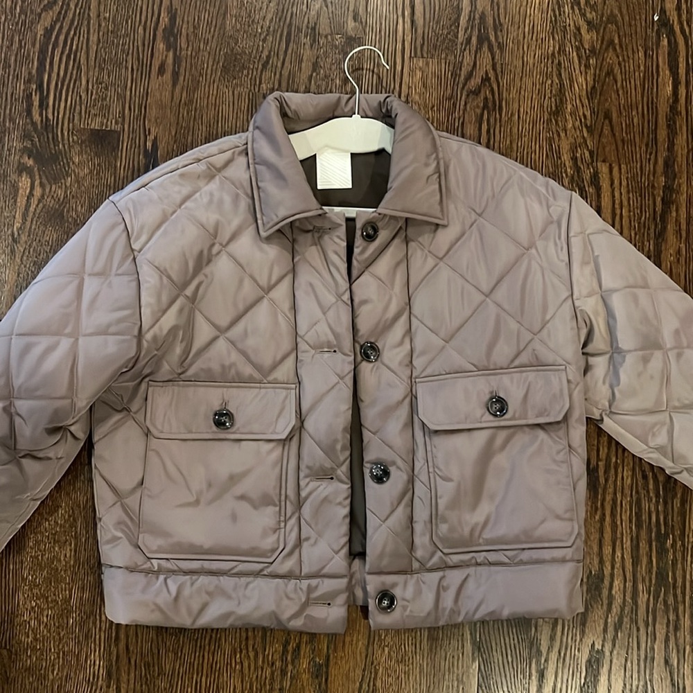 Noize Flavia Quilted Jacket - Size Small - Nuetral